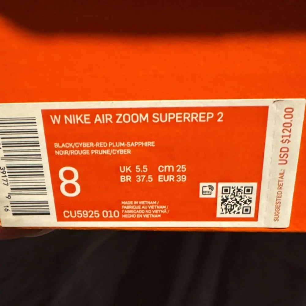 Nike Womens Super Rep 2 Sneakers with Blue and Purple Accents - Picture 4 of 4
